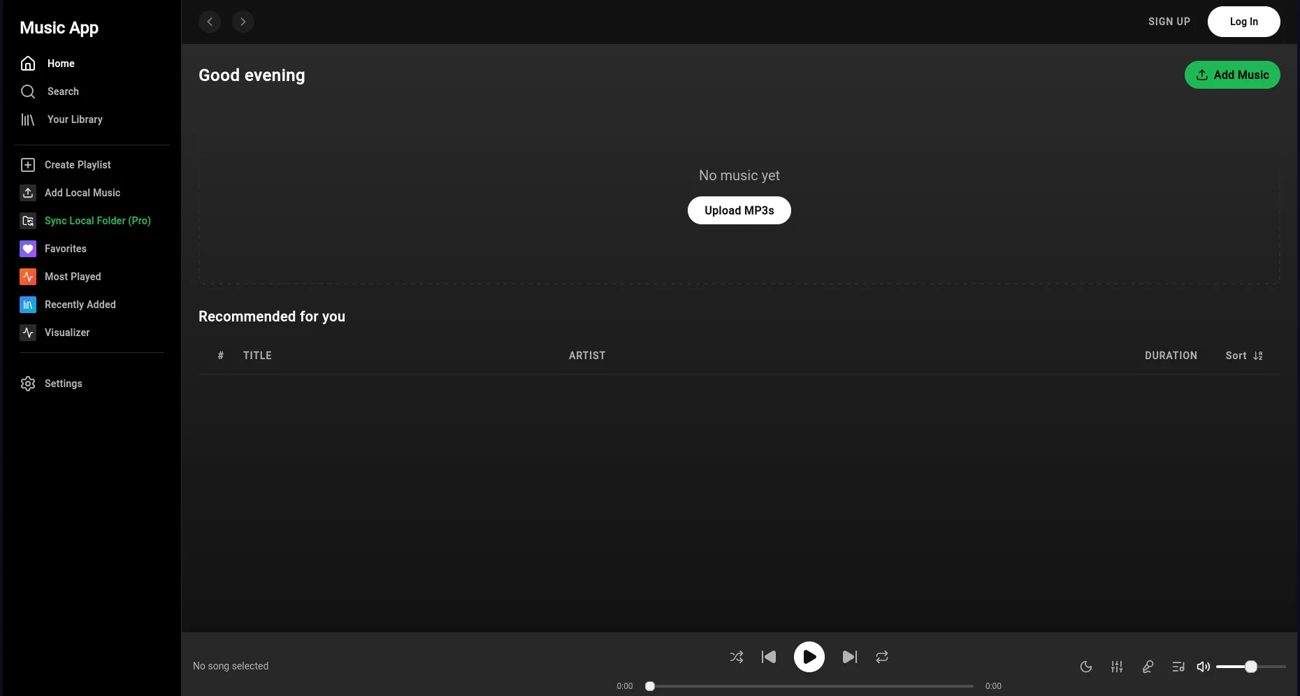 Music Player (Music Mee)